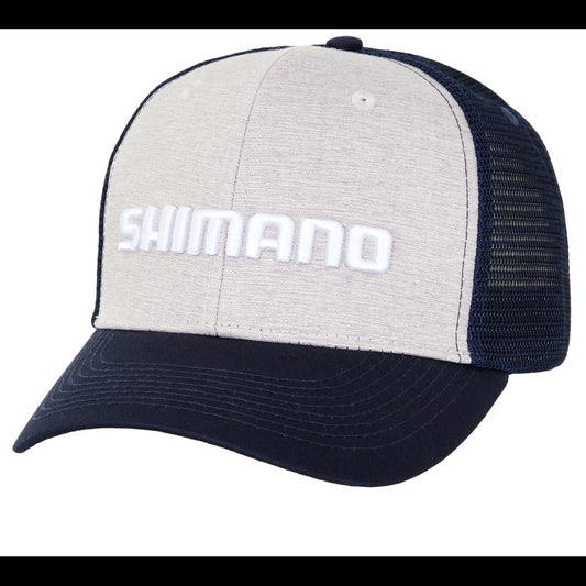 Shimano Coltsniper Trucker II Cap-Hats & Headwear-Shimano-Navy/Grey-Fishing Station