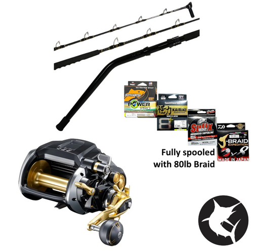Shimano Deep Drop Electric Reel Combo - Speedmaster Game / Beastmaster 12000