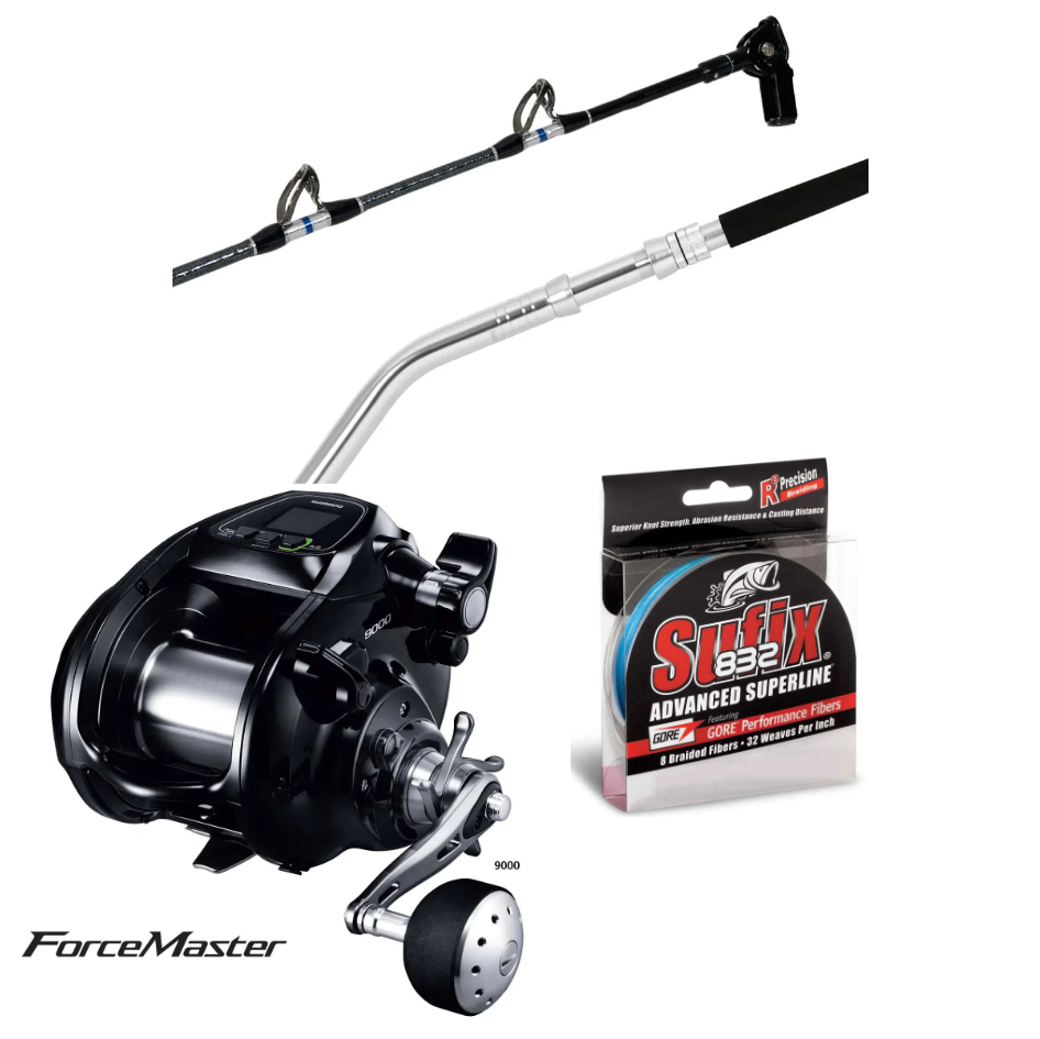 Shimano Forcemaster / Status BW Deep Drop Electric Reel Combo Fishing