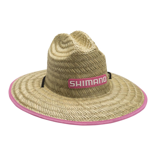 Shimano Ladies Straw Hat Magenta-Hats & Headwear-Shimano-Fishing Station