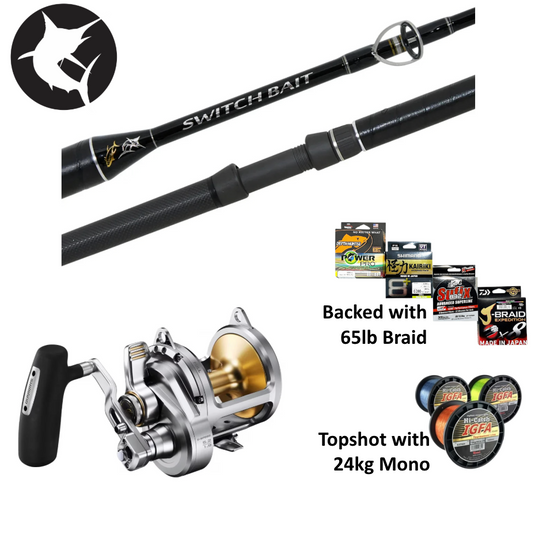 Shimano Switchbaiting Overhead Game Combo - Switchbait 30-50SU / 2023 Talica 25A