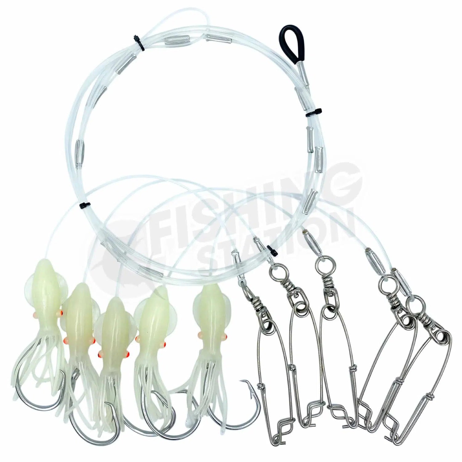 5 Hooks Deep Drop Fishing Rig