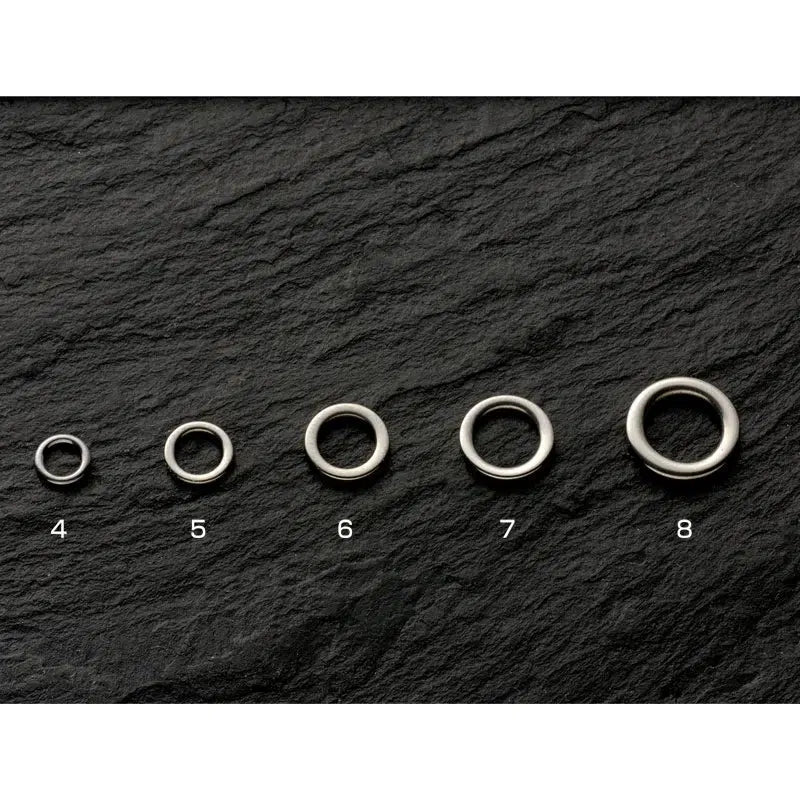 Shout Press Ring-Terminal Tackle - Split & Solid Rings-Shout-4 - (10pc)-Fishing Station