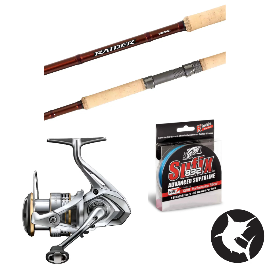 Snapper Combo - Raider 742 / Sedona FJ 4000-Combo - Blue Water-Fishing Station-Fishing Station