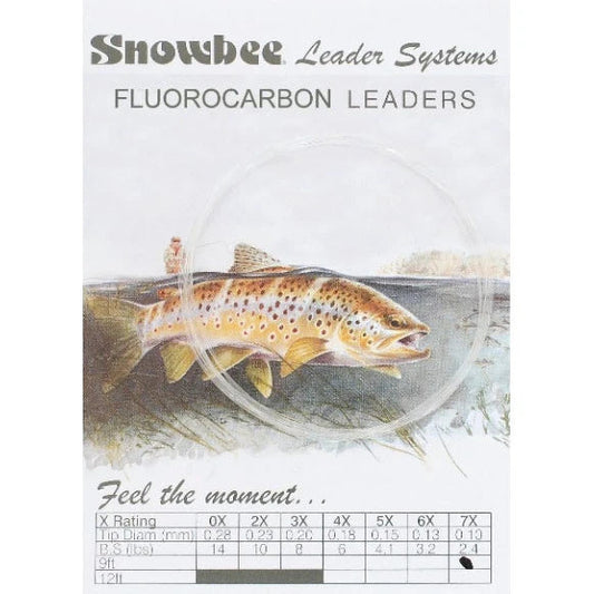 Snowbee Fluorocarbon Leader-Fly Fishing - Fly Line & Leader-Snowbee-5lb-Fishing Station