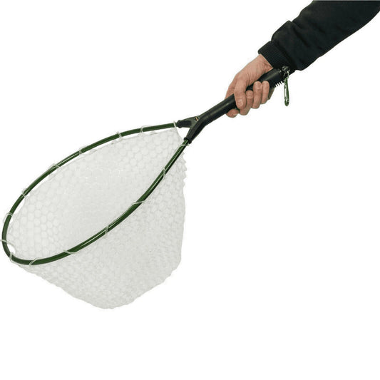 Snowbee Rubber Mesh Hand Trout Net-Fly Fishing - Fly Tools-Snowbee-Fishing Station