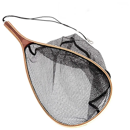 Snowbee Wooden Trout Micro Mesh Net-Nets-Snowbee-Large-Fishing Station