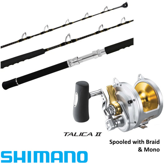 Shimano Speedmaster Rod / Talica Overhead Game Combo-Combo - Blue Water-Shimano-Speedmaster 37kg/Talica 50 2sp-Fishing Station