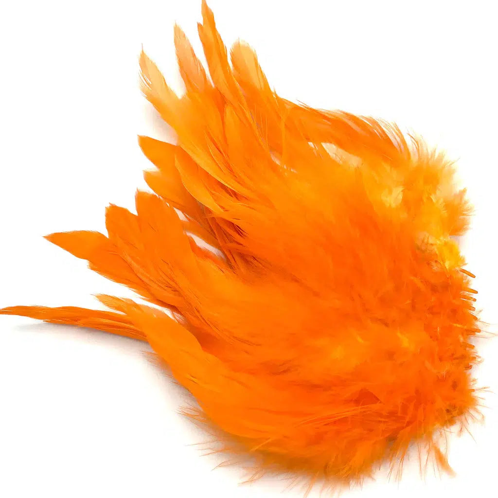 Sprirt River UV2 Strung Schlappen Feathers-Fly Fishing - Fly Tying Material-Spirit River-Fl Orange-Fishing Station