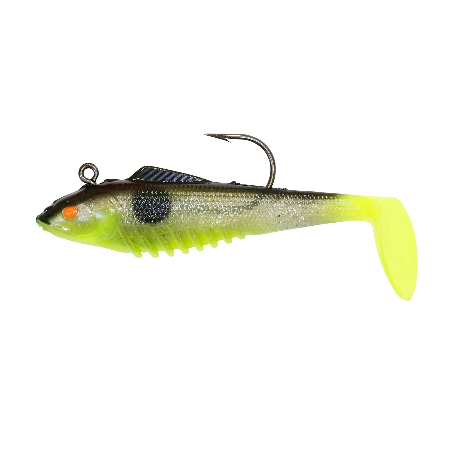 Squidgies Slickrig-Lure - Soft Plastic-Squidgies-130mm-Chartreuse Lightening-Fishing Station