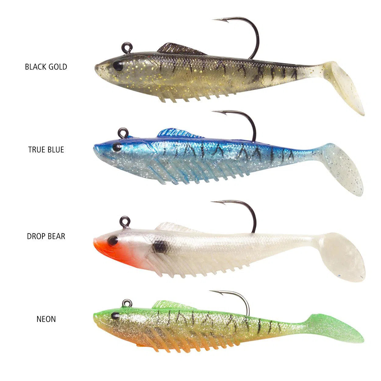 Squidgies Slickrig-Lure - Soft Plastic-Squidgies-65mm-Drop Bear-Fishing Station