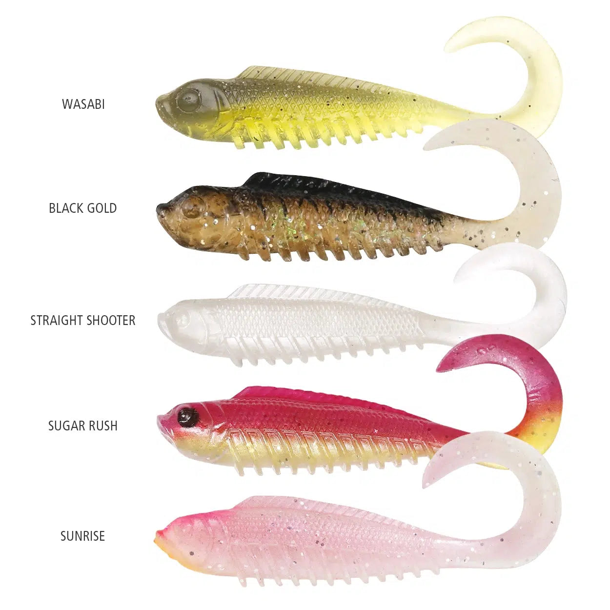 Squidgies Wriggler-Lure - Soft Plastic-Squidgies-160mm-Sugar Rush-Fishing Station