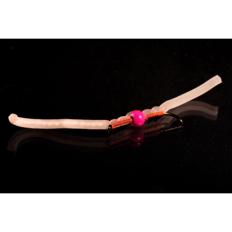 Load image into Gallery viewer, Squirmy Worm Freshwater Fly-Lure - Freshwater Fly-Manic Tackle Project-Pink-#8-Fishing Station
