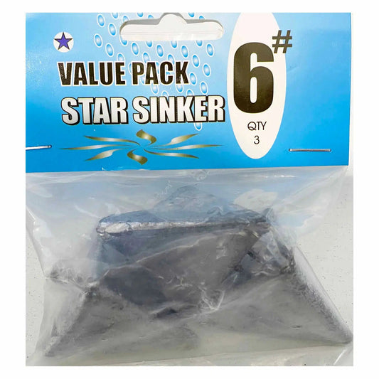 Star Sinker and Wire Bag-Terminal Tackle - Sinkers-Viva-1 - 30g-Fishing Station