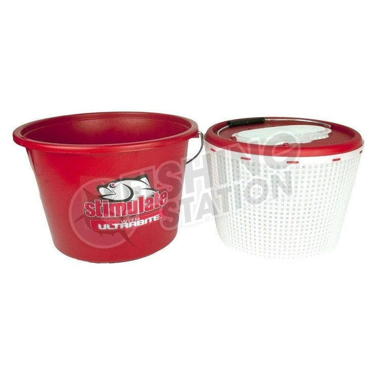 Stimulate Berley/Live Bait Bucket-Bait Collecting & Burley-Stimulate-Medium (10L)-Fishing Station