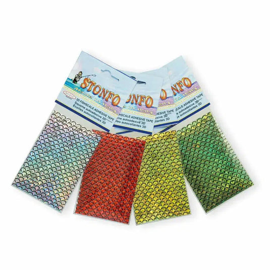 Stonfo 3D Fish Scale Adhesive Tape-Fly Fishing - Fly Components-Stonfo-Gold-Small-Fishing Station
