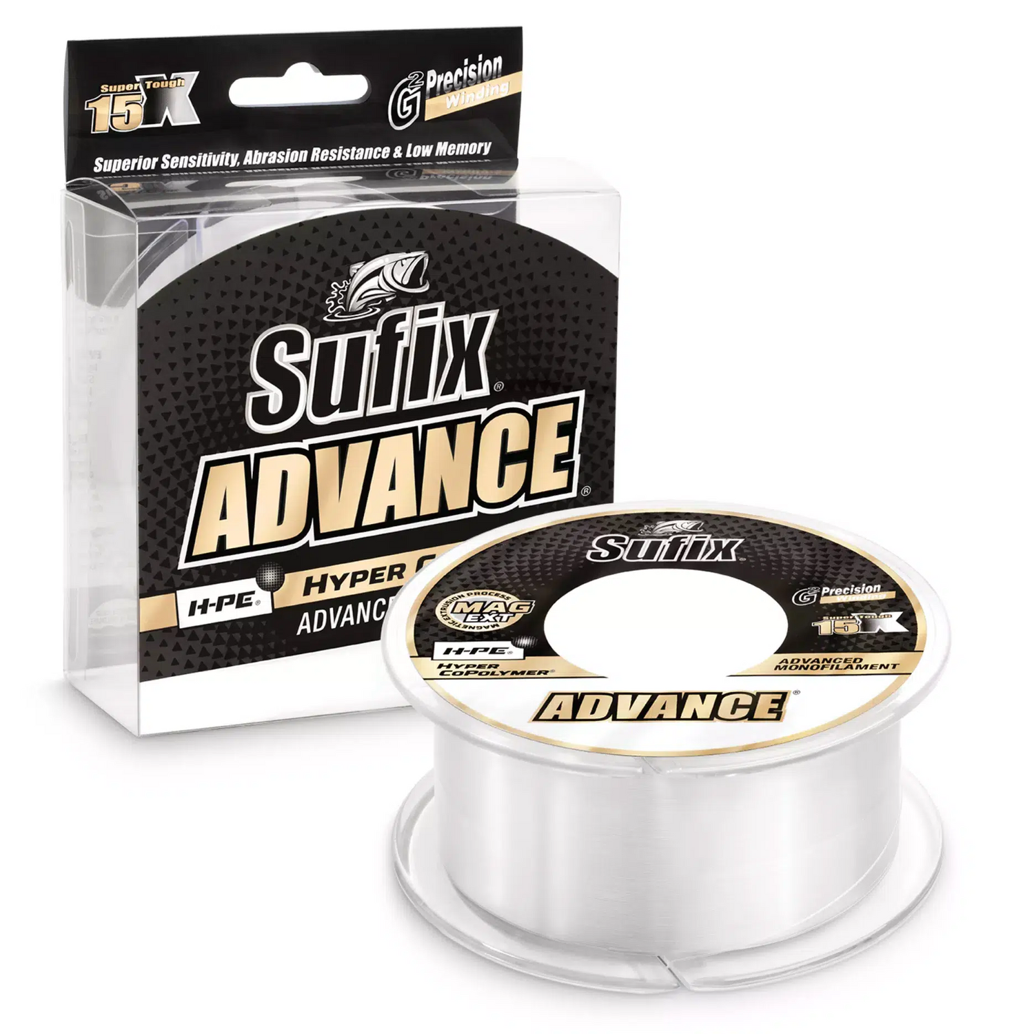 Sufix Advance Hyper Copolymer Monofilament Fishing Line 300m-Line - Mono-Sufix-6lb / 2.9kg-Fishing Station