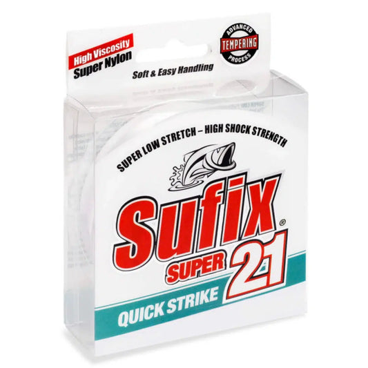 Sufix Super 21 Monofilament Line-Line - Mono-Sufix-4lb-Fishing Station