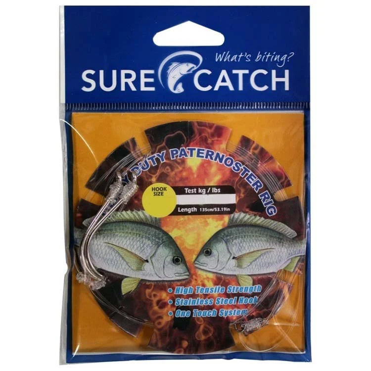 SureCatch Heavy Duty Paternoster Rigs-Terminal Tackle - Pre-Made Rigs-SureCatch-3/0-Fishing Station