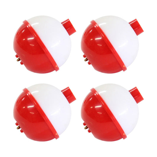SureCatch Plastic Red/White Float-Terminal Tackle - Floats & Stoppers-SureCatch-1/2" - (4pc)-Fishing Station