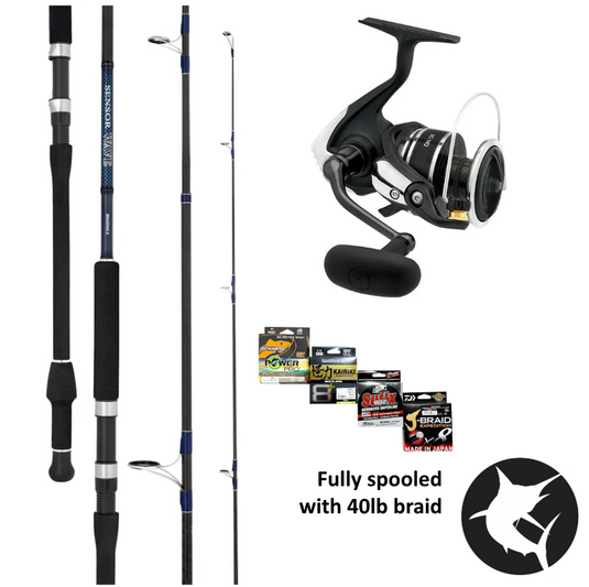 daiwa bg rod and reel combo Surf Beast Combo