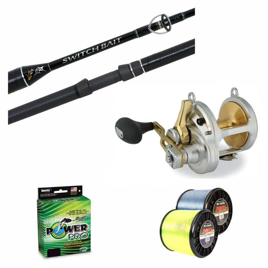 Shimano Switchbait / Talica Overhead Game Combo-Combo - Blue Water-Shimano-Switchbait 30-50 / Talica 25 2sp-Fishing Station