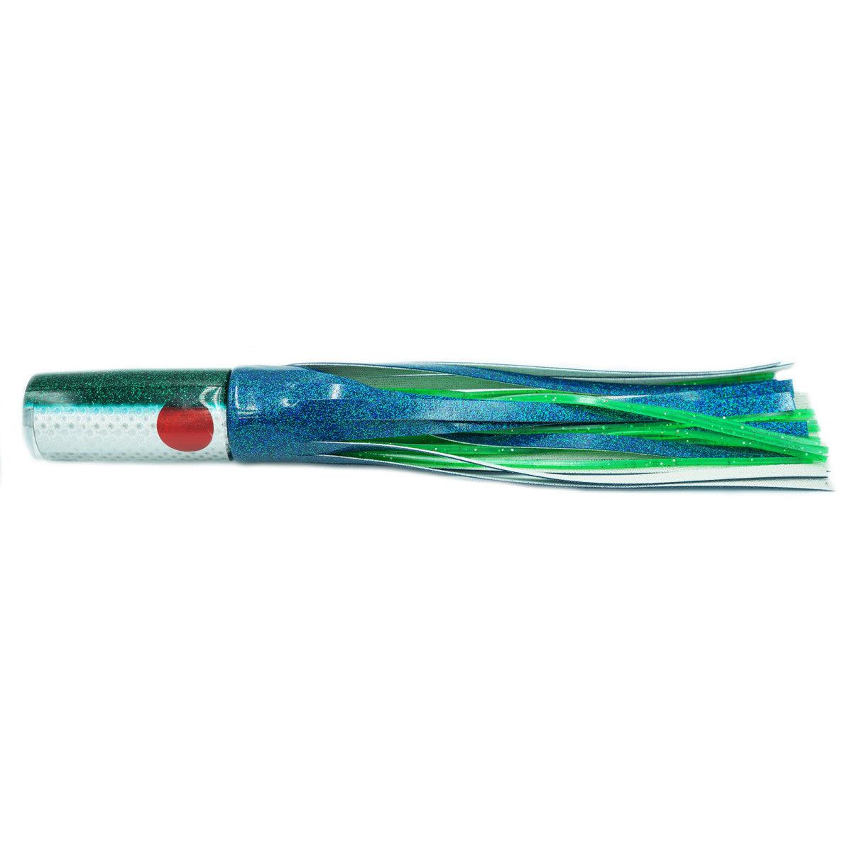 TANTRUM Lures Large AMN Vinyl Skirted Trolling Lure-Lure - Skirted Trolling-Tantrum-Blue Green/Green Inner-Fishing Station