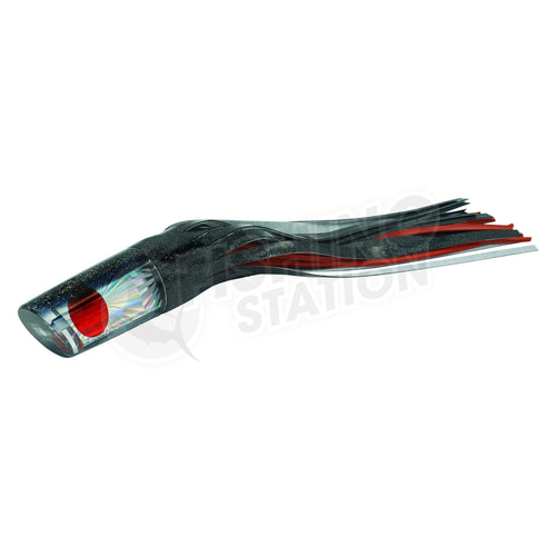 TANTRUM Lures Large Kaboom Vinyl Skirted Trolling Lure-Lure - Skirted Trolling-Tantrum-Black/Purple Inner-Fishing Station