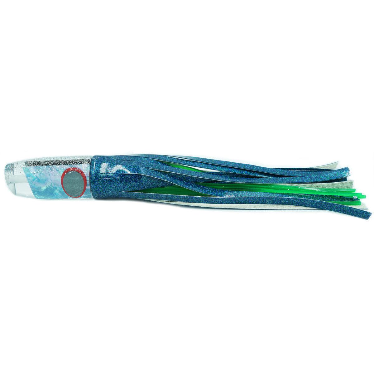 TANTRUM Lures Large Plunger Vinyl Skirted Trolling Lure-Lure - Skirted Trolling-Tantrum-Blue Green/ Green Yellow Inner-Fishing Station