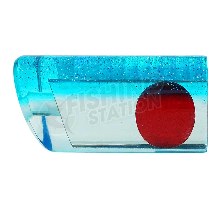 TANTRUM Lures Small Tube-Lure - Skirted Trolling-Tantrum-Ice Blue Head-Fishing Station