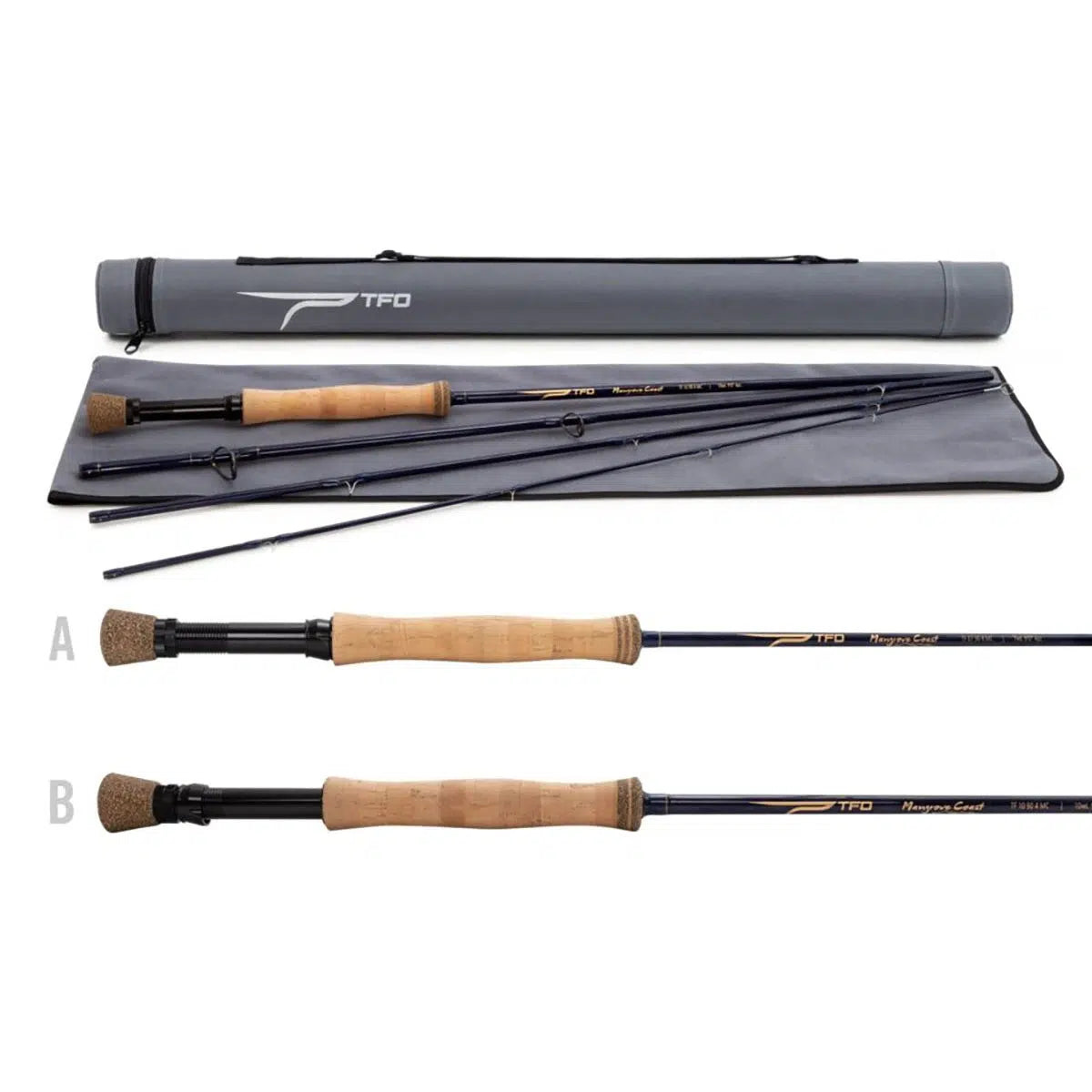 TFO Mangrove Coast Fly Rod-Rod - Fly-TFO-6WT 9'0" 4pc with Tube-Fishing Station
