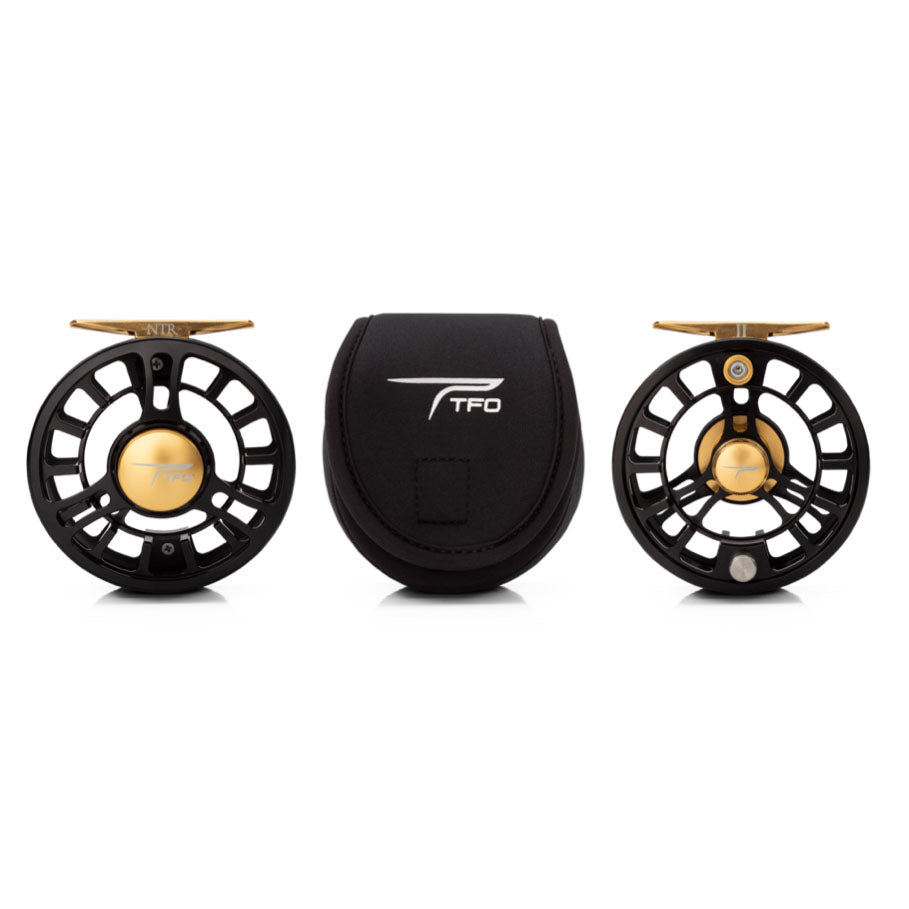 TFO NTR Fly Reel-Reels - Fly-TFO-NTR III 7/8 Black Gold-Fishing Station