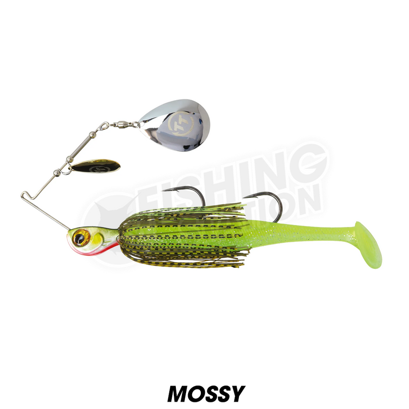 Load image into Gallery viewer, TT Tornado + Double Colorado Rigged Spinnerbait 3/4oz

