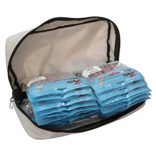 TT Deluxe Z-Man Bait Binder Bag-Tackle Boxes & Bags-Tackle Tactics (TT)-Large-Grey-Fishing Station