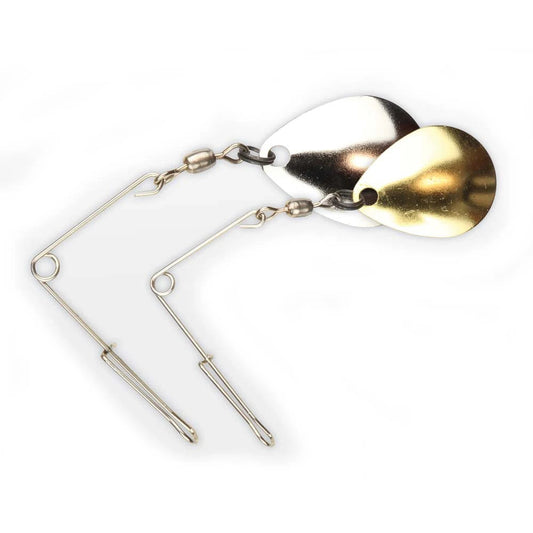 TT Jig Spinner-Lure - Spinnerbaits & Spinners-Tackle Tactics (TT)-Brass-Size #2-Fishing Station