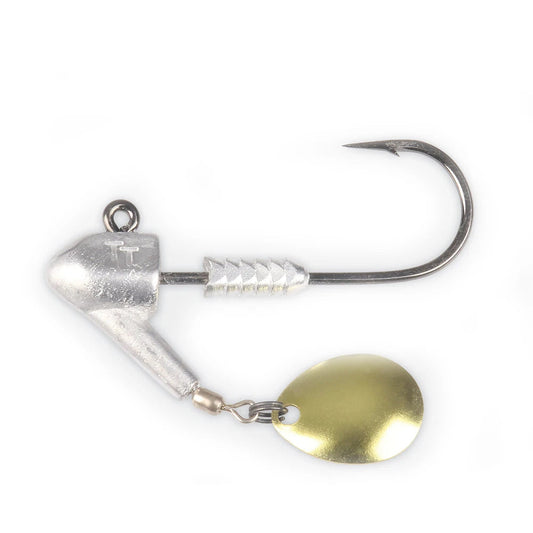 TT RevlockZ HD Jighead-Hooks - Jigheads-Tackle Tactics (TT)-Nickel Willow-5/0-1/2oz-Fishing Station