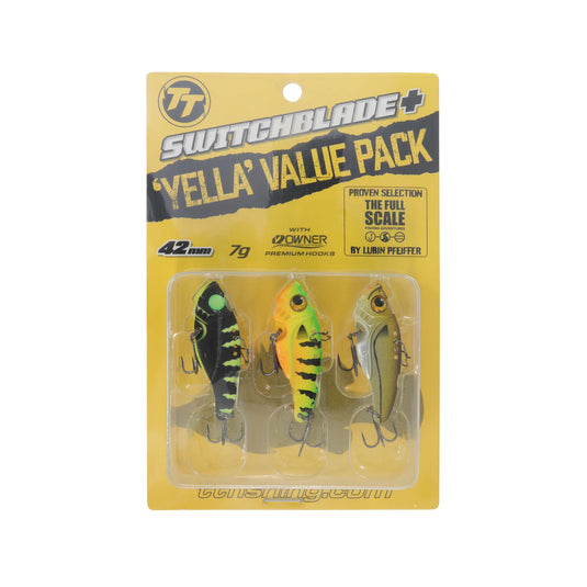 TT Switchblade+ Yella Blade Lure Value Pack