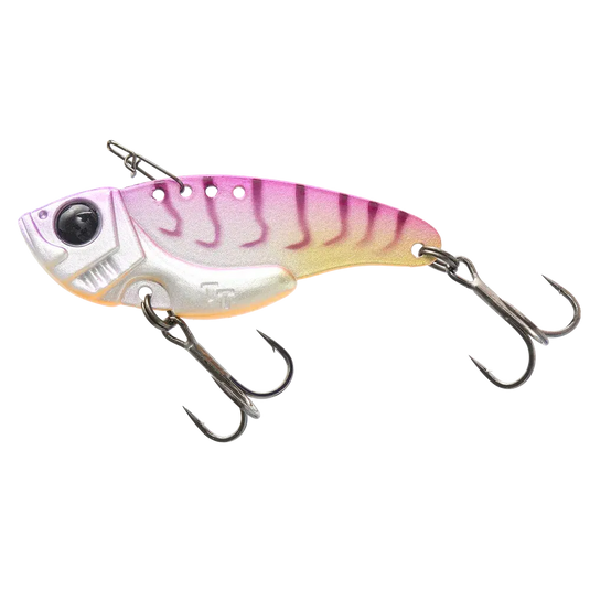 TT Switchblade+ Blade Lure-Lure - Blades & Vibe-Tackle Tactics (TT)-Pink Suji Prawn-37mm (3.5g)-Fishing Station