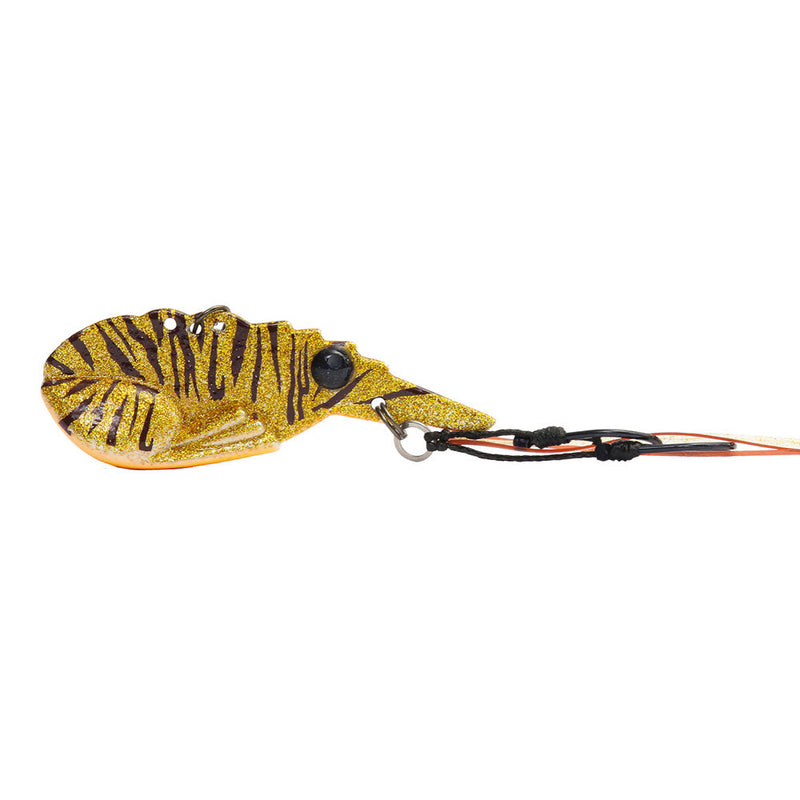 Load image into Gallery viewer, TT Switchprawn+ Blade Lure-Lure - Blades &amp; Vibe-Tackle Tactics (TT)-Gold Tiger-44mm (8g)-Fishing Station
