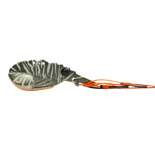 TT Switchprawn+ Blade Lure-Lure - Blades & Vibe-Tackle Tactics (TT)-Onyx Tiger-44mm (8g)-Fishing Station