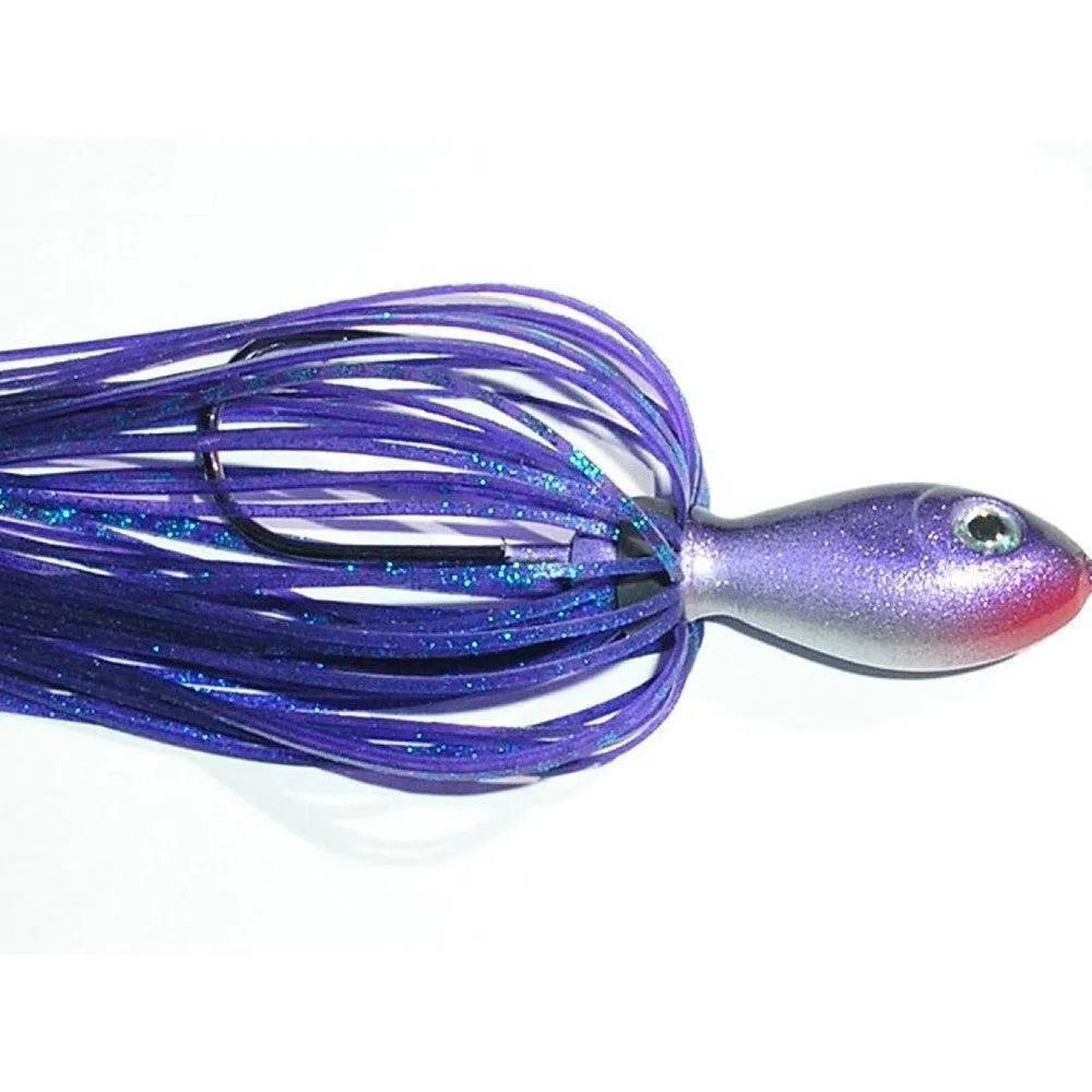 TT Vortex Spinnerbait-Lure - Spinnerbaits & Spinners-Tackle Tactics (TT)-Purple Blue Scale-1/8oz-Fishing Station