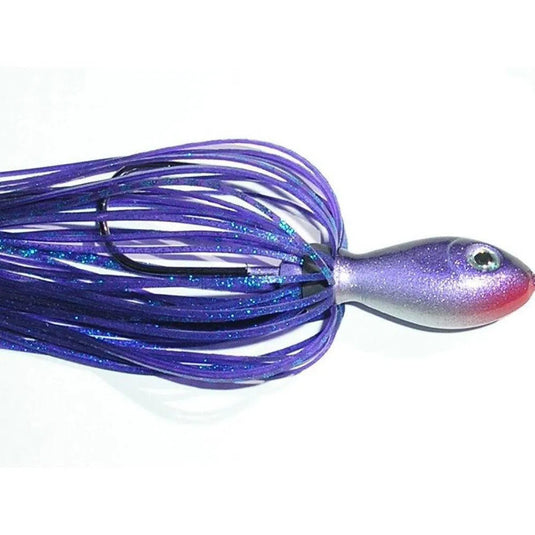 TT Vortex Spinnerbait-Lure - Spinnerbaits & Spinners-Tackle Tactics (TT)-Purple Blue Scale-1/8oz-Fishing Station