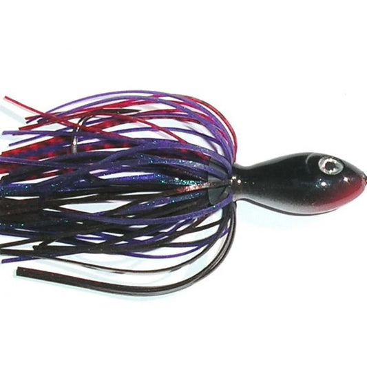 TT Vortex Spinnerbait-Lure - Spinnerbaits & Spinners-Tackle Tactics (TT)-Purple Nightmare-1/8oz-Fishing Station