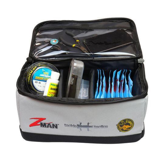 TT Z-Man Deluxe Tackle Block-Tackle Boxes & Bags-Tackle Tactics (TT)-Grey-Fishing Station