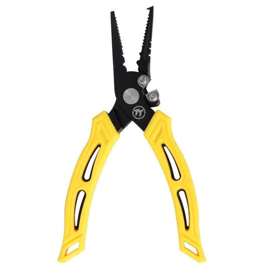 TT Coated Stainless Steel Split Ring Pliers-Tools - Pliers-Tackle Tactics (TT)-Small 6"-Fishing Station