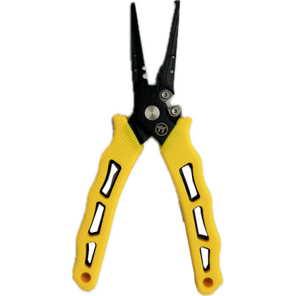 TT Coated Stainless Steel Split Ring Pliers-Tools - Pliers-Tackle Tactics (TT)-Large 7"-Fishing Station