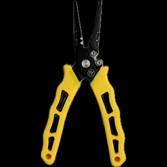 TT Coated Stainless Steel Split Ring Pliers-Tools - Pliers-Tackle Tactics (TT)-Large 7"-Fishing Station