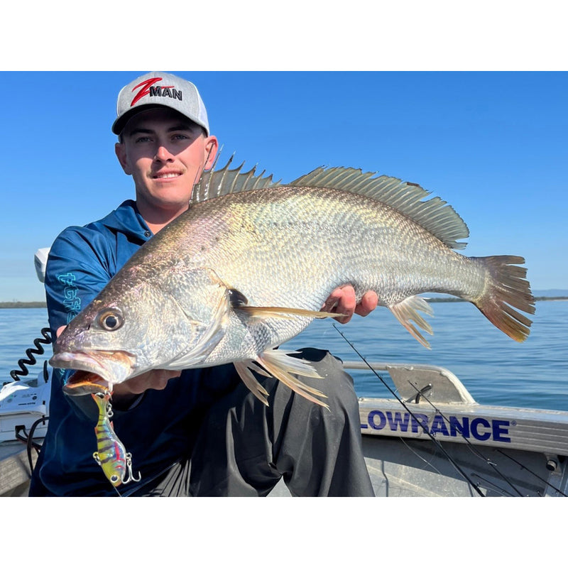 Load image into Gallery viewer, TT Quake Soft Vibe Lure-Lure - Blades &amp; Vibe-Tackle Tactics (TT)-50mm 3.5g-Greenback AYU-Fishing Station
