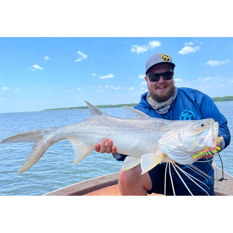 Load image into Gallery viewer, TT Quake Soft Vibe Lure-Lure - Blades &amp; Vibe-Tackle Tactics (TT)-50mm 3.5g-Greenback AYU-Fishing Station
