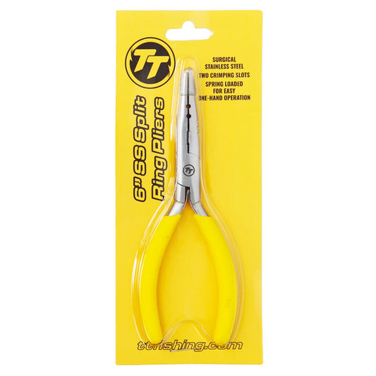 TT Stainless Steel Split Ring Pliers-Tools - Pliers-Tackle Tactics (TT)-6" (15.2cm)-Fishing Station